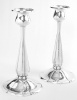 Sterling Arts & Crafts Hand Wrought Kalo Candlesticks SOLD