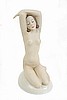 Pirkenhammer Sitting Nude Figurine by Kramer