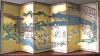 Antique Six Panel Screen (Byobu) Kano School Edo Period SOLD