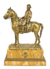 Mounted Napoleon Bronze with Marble Plinth Emile Pinedo SOLD