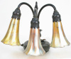 Tiffany 3 Light Lily Shade Piano Lamp SOLD