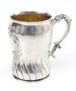Gorham Sterling 1895 Hand Decorated Cup
